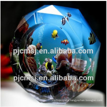 hot selling Crystal Ashtray Cigar Ashtray with printing from china